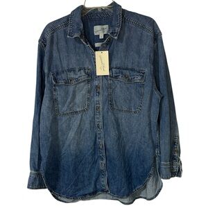 Universal Thread Blue Denim Shirt